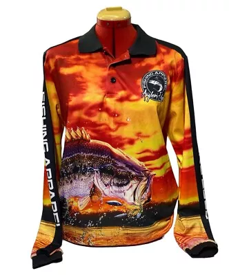 ANGLERS EDGE FISHING SHIRT SIZE S Free Tracked Post • $24.99