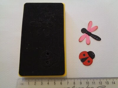 £7 • Buy Sizzix Bugs ~ Ladybird & Dragonfly ~ Craft Die Cutter