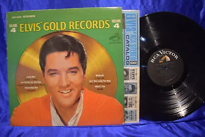 Elvis Presley ''Elvis Gold Records Volume 4 LP PROMO LSP 3921 • $4.95