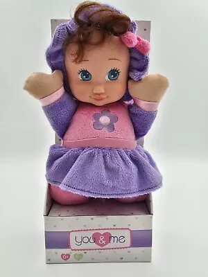 You & Me Baby Doll~ Toys R Us 2014 Plush With Vinyl Face In Original Box 10   • $32.46