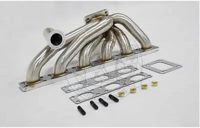 3mm 42mmOD T3/T4 Top Mount Turbo Manifold For BMW E30 E34 M50 M52 M54 S50 S52 • $439