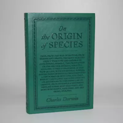 NEW On The Origin Of Species  Charles Darwin Leather Feel Softcover • $22.56