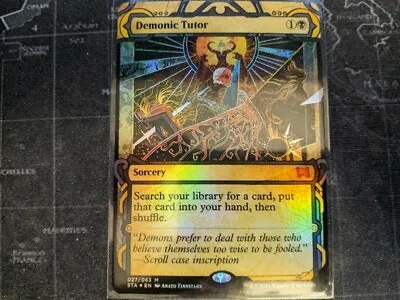 MTG Magic: The Gathering FOIL Demonic Tutor STX Mystical Archive NM! • $52.92