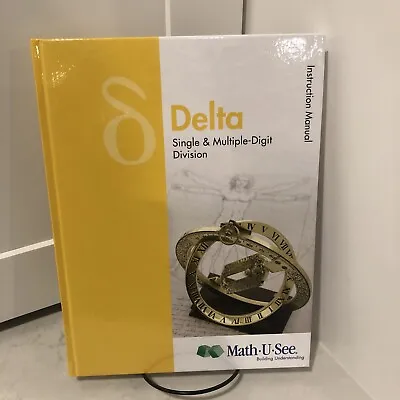 Delta Instruction Manual : Single And Multiple-Digit Division By Math-U-See... • $7.99