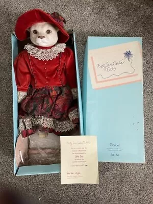 BETTY JANE CARTER Cat By BETTE BALL 18  Porcelain Juliette Musical 314/500 Doll • $49.99