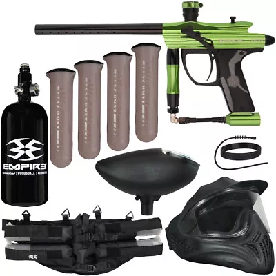 New Kingman Spyder Fenix Legendary Paintball Gun Package Complete Kit - Lime • $256.74