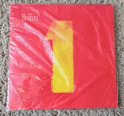 THE BEATLES  1 (ONE) EMI 2000 Double Vinyl  - POSTER & LITHOGRAPHS - UK SEALED! • $75
