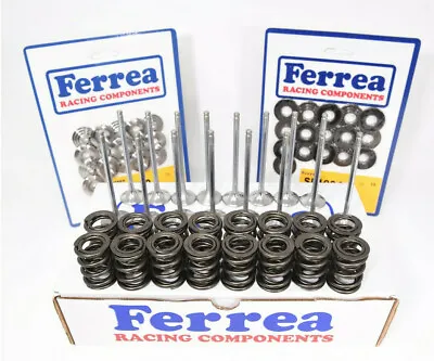 Ferrea Valves Springs Retainers Kit Honda D16Z6 D16Y8 D16 SOHC Civic VTEC CRX • $1065