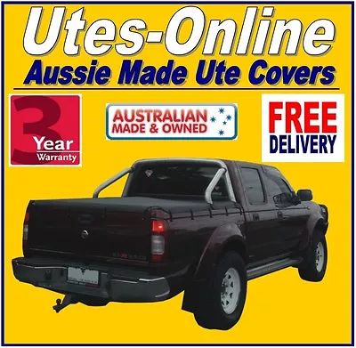 Bunji Tonneau Cover For Nissan Navara Dual Cab STR D22T  (2009 - 2015) • $271.95