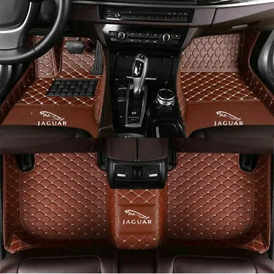 Car Floor Mats For Jaguar 2003-2024 All Models Carpet Waterproof Luxury Custom • $155.03