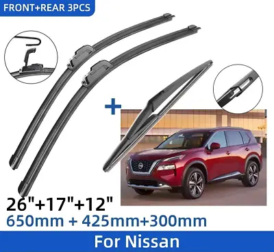 Wiper Blades For Nissan X-trail 2014-2022 • $41.99