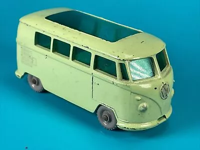 VW Volkswagen Caravette Camper Lesney MOKO Matchbox #34 GPW Green • $8