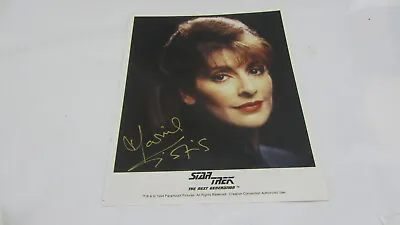Marina Sirtis Deanna Troi Star Trek Autographed Signed 8x10 1994 Promo Photo • $19.99