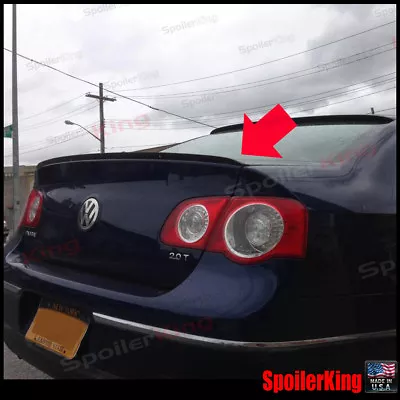 SpoilerKing M3 Style Trunk Lip Spoiler 244L Fit: VW Volkswagen Passat B6 2006-11 • $59.25