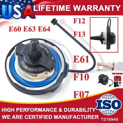 Fits For Mini Cooper R56 R58 R59 R60 16 11 6 756 772 Fuel Gas Tank Filler Cap US • $11.95