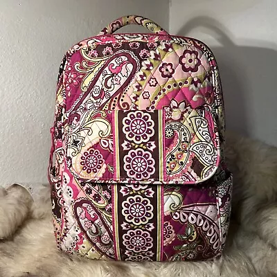 Vera Bradley Mini Backpack - Beautiful Very Berry Paisley Print • $15.50