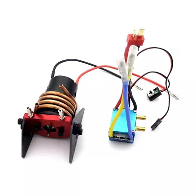 6-18V 550 Water Cooling DC Motor & 2-4S 80A ESC F RC Boat Fishing Bait Tug Yacht • $73.53