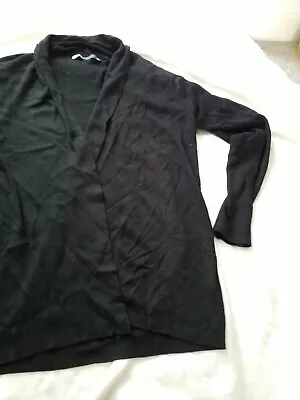 £0.99 • Buy Unbranded Size 18/20 Black Wrap Over Cardigan