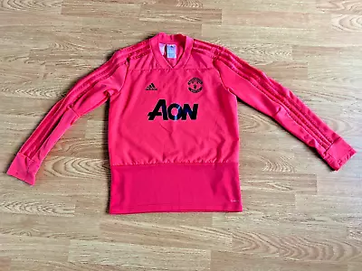 Manchester United Football Club 2018/19 Training Shirt - Age 11-12 Years (1079) • £6.49
