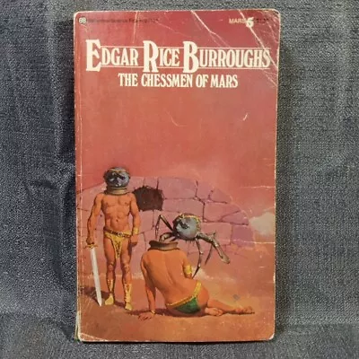 Edgar Rice Burroughs The Chessmen Of Mars Ballantine 1976 7th Print Mars #5 • $5.95