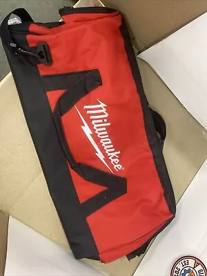 Milwaukee 22  Inch Tool Bag - Red With Shoulder Strap • $24.99
