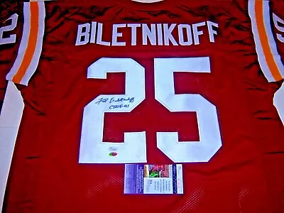$260 • Buy Fred Biletnikoff Florida State Seminoles,raiders,hof Jsa/coa Signed Jersey