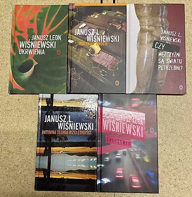 £4 • Buy Polskie Ksiazki: Janusz Wisniewski, Rozne Tytuly (cena Za Sztuke)