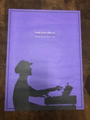 $249 • Buy Genuine Moog Print Poster Minimoog Model D Synth Bernie Worrell P-Funk Funk Art