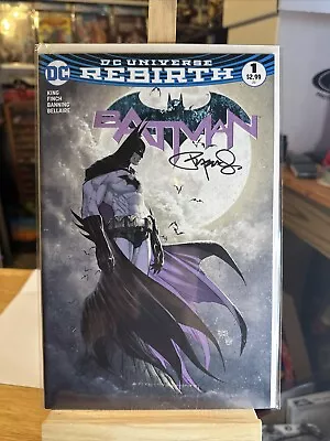 DAVID FINCH SIGNED PETER STEIGERWALD BATMAN 1 Rebirth  MICHAEL TURNER • $14.99