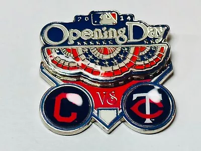 Cleveland Indians Minnesota Twins Opening Day Game Lapel Pin April 4 2014 4/4/14 • $24.99