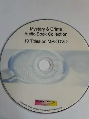 Huge Mystery &  Detective  Crime Audiobook Unabridged Collection 80+Hrs Mp3 DVD  • £4.25