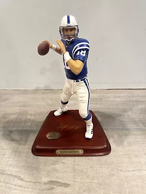 Peyton Manning Danbury Mint Limited Edition Figurine 9 Inch Indianapolis Colts • $279.99