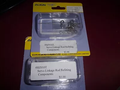 Align Servo Linkage Rod Refitting Components #HZ010T (2) • $3