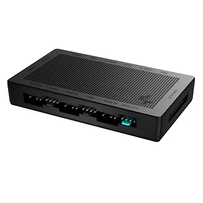 DeepCool SC790 ARGB Hub 2in1 4-PIN PWM & ARGB Fan Hub 6-Port 5v-3pin Aura SYNC • $18.99