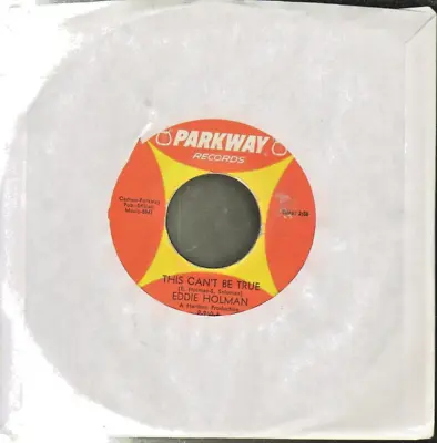 Eddie Holman This Can't Be True On Parkway Records • £14.99