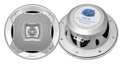 £29 • Buy Lanzar Waterproof Outdoor Boat Patio Marine 5.25  In Wall Cabin Speakers