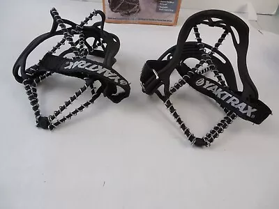 Yaktrax Pro Traction Device For Running Size Large Black NOB (bin SS) • $18.39