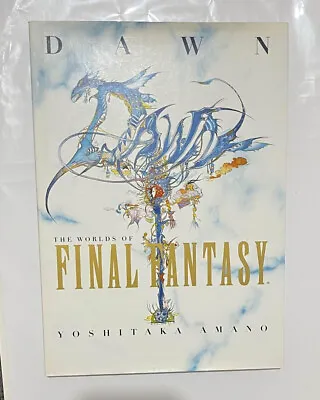 Dawn: The World's Of Final Fantasy Hardcover Book - Yoshitaka Amano • $89.99