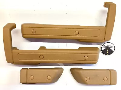 86-93 Volvo 240 Tan Interior Arm Rests Door Pulls Complete Set Power Window OEM • $145.99