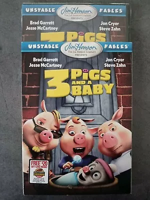 Unstable Fables: 3 Pigs And A Baby DVD 2008 NEW Sealed • $8.95