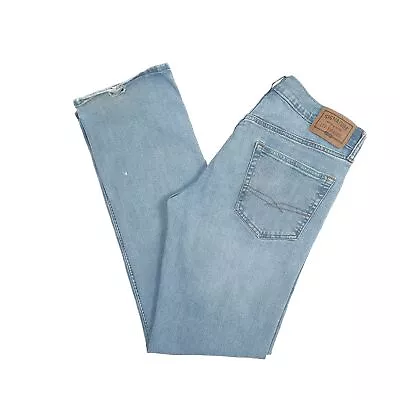 LEVIS Signature Jeans Loose Fit Blue Denim Trousers Mens Stretch W32 L34 • £19.99