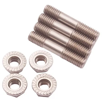 Stainless Steel Stud Nuts M8X1.25 42mm & Flange T25 T28 Turbo Exhaust System • $14.99