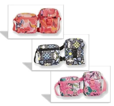 Vera Bradley Sling Crossbody Reactive Belt Bag Set Choice Convertible Adjustable • $29.99