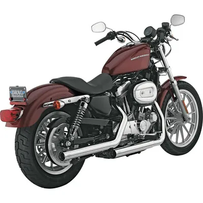 Vance & Hines 16819 Chrome Straightshots HS Slip-Ons Mufflers For 04-13 Harley X • $399.99