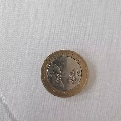 Charles Darwin 1809 2009 Anniversary £2 Two Pound Coin Circulated Used • £200