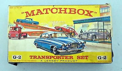 Matchbox G-2 Car Transporter  Set With Cars • $125