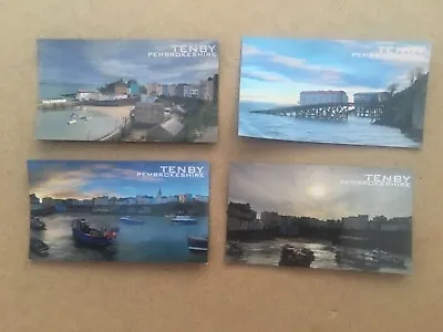 Tenby Fridge Magnets. Set Of 4. Brand New • £1.50