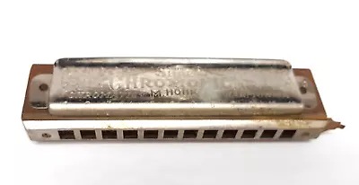 Vintage M Hohner Super Chromonica Chromatic Harmonica Made In Germany • $48.95