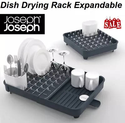 Joseph Joseph Expandable Dish Drying Rack Cutlery Drainer Kitchen Organiser Tray • $79