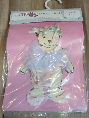 Vintage The Muffy Collection VanderBear Paw De Deux Clothing Tutu Set NEW • $10.99